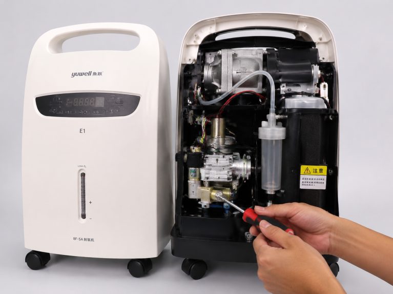 巴中鱼跃制氧机E1/E2/E3/E4故障代码维修