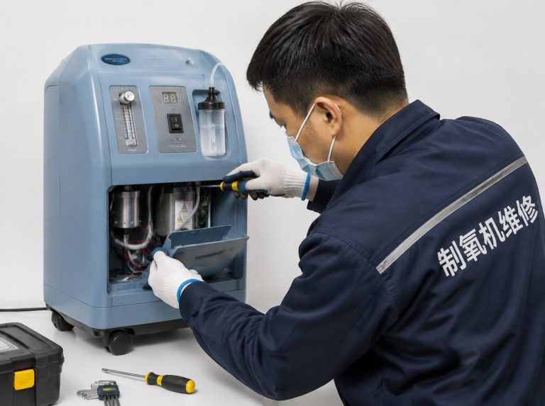 巴中飞利浦伟康制氧机低氧浓度报警维修